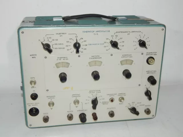 Messgerät Generator G5-15 Impulsgenerator 40 Hz - 10000 Hz.