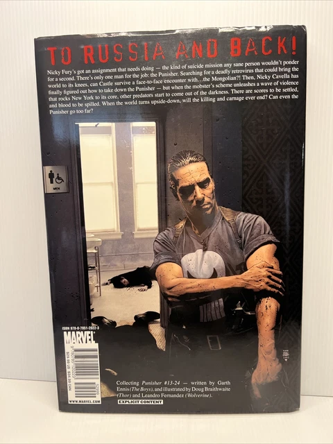 Marvel The Punisher Max Volume 2 Delux Hardcover Garth Ennis 3
