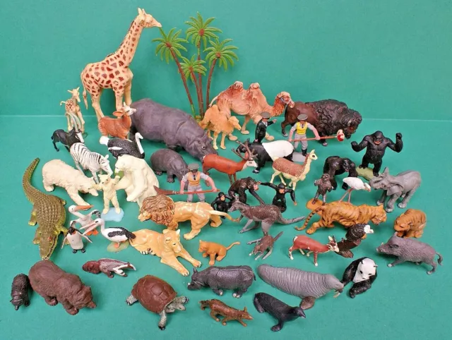 Britains 1960-1971 1st Issue Plastic Zoo Animals Models - Multi-Buy