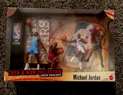 mattel michael jordan then and now