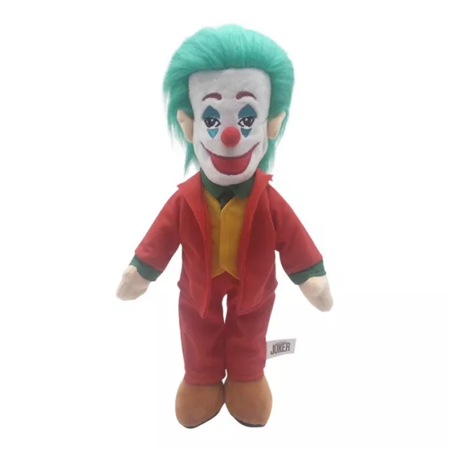 Joker Clown Plush Doll Movie Figure Stuffed Doll Toys Collection Super Hero