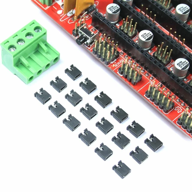 Arduino Reprap Ramps RAMPS 1.4 SHIELD for Arduino MEGA RepRap 3D Printer 5 Axis Flux ...