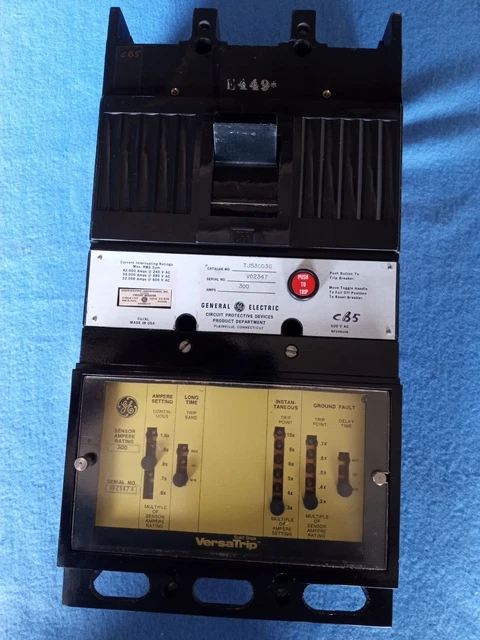 Tjs3603G 300  Amp Breaker Reconditioned Ge