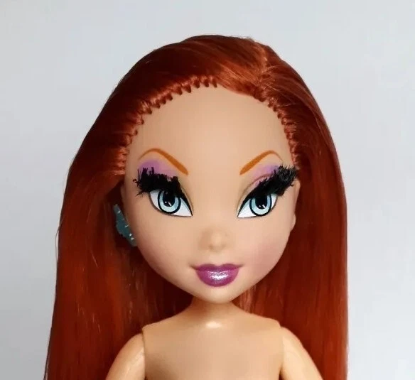 RARE ! POUPÉE vintage Winx Club Flora Glam Magic Enchantix 2007 Mattel bon état. EUR 32,90 - FR
