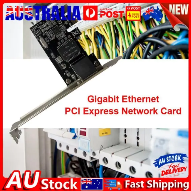 10/100/1000Mbps Gigabit Ethernet PCI Express Network Card PCIe RJ45 LAN Adapter