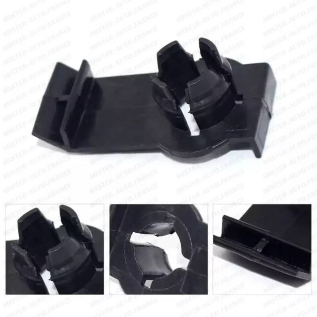 x4 Clips Coulisse Guide Mecanisme ✅Réparation Léve Vitre Clip pour BMW X5, E53 + 3