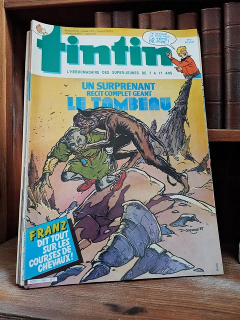 Magazine Spirou Vintage - Numéro Collector Rétro Années 80