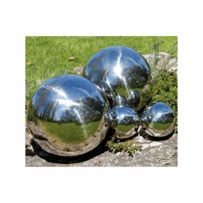 Lex Lex Boule Décorative Boule Flottante En Acier Inoxydable 4er Set Mat 