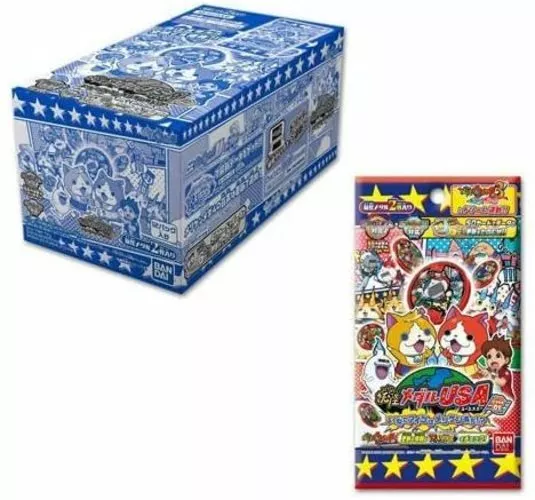 Yokai Watch Yokai Medal USA Case01 Similar he grew up in Meriken! Box of 12