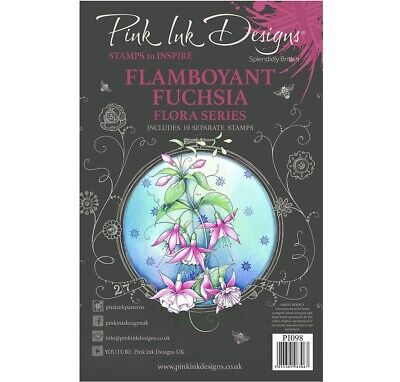 Flamboyant Fuschia Stamps - Pink Ink Designs