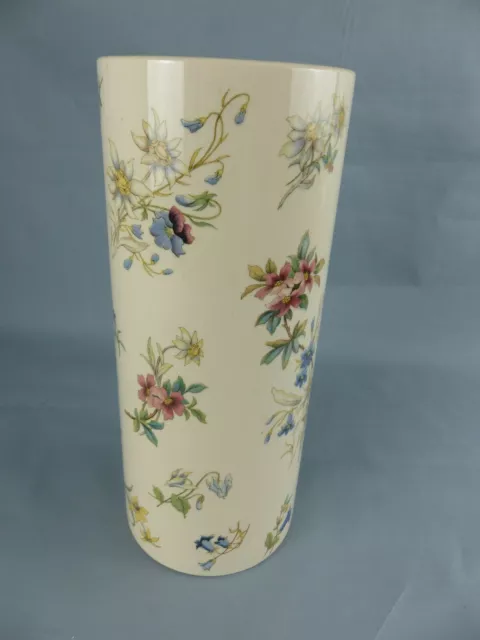 SARREGUEMINES RIGHI U&C grand vase rouleau 26 cm avec un fêle
