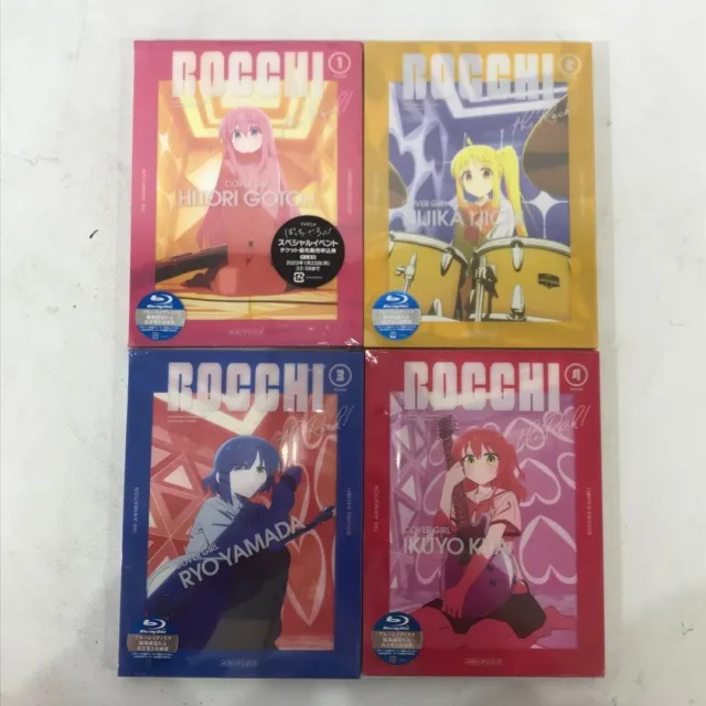 BOCCHI THE ROCK ! Vol.1 Vol.2 Vol.3 Vol.4 Blu-ray Soundtrack CD Booklet New JPN