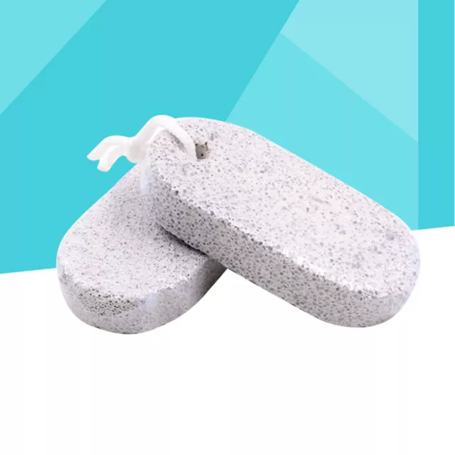 2 Pcs Calcium Stone Chews Toy Chinchilla Lava Teething Toys Pet Molar