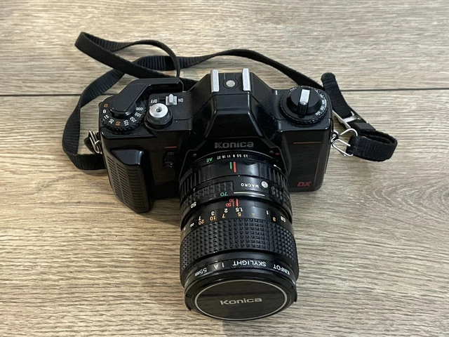 APPAREIL PHOTO ARGENTIQUE KONICA TCX - DX Avec 3 objectifs EUR 180,00