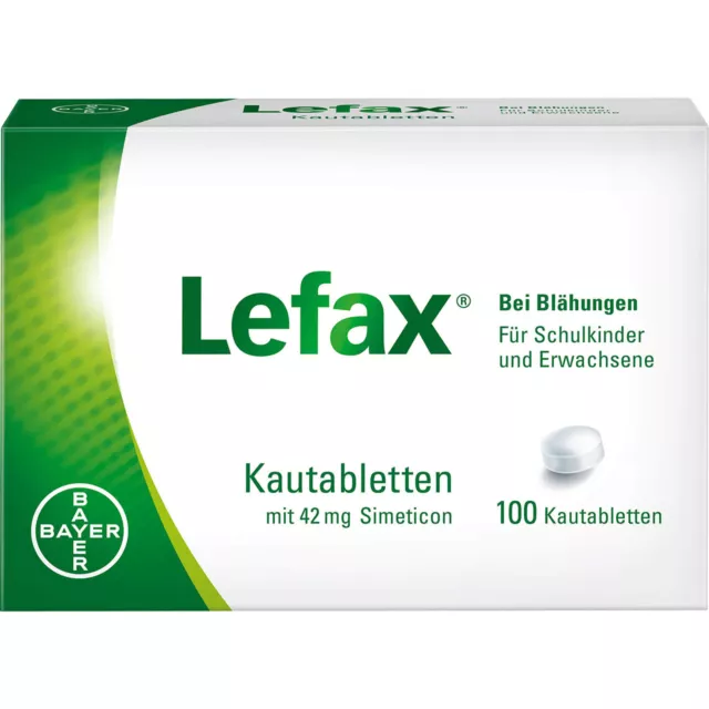 Lefax Kautabletten, 100 St. Tabletten 622109