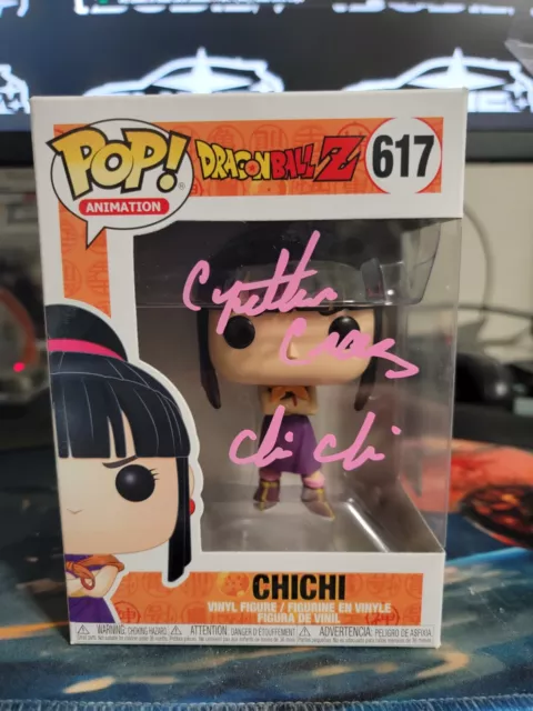 Funko Pop Dragon Ball Z Chi Chi #617 Signed Pop!