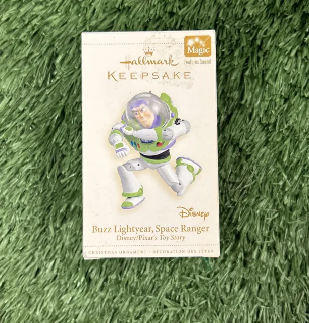 Vintage Hallmark Keepsake Ornament Buzz Lightyear Space Ranger Disney Pixar 2006