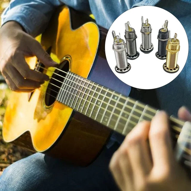 de guitare électrique Sortie Jack Endpin Cylindre fileté Prise Jack d'entrée