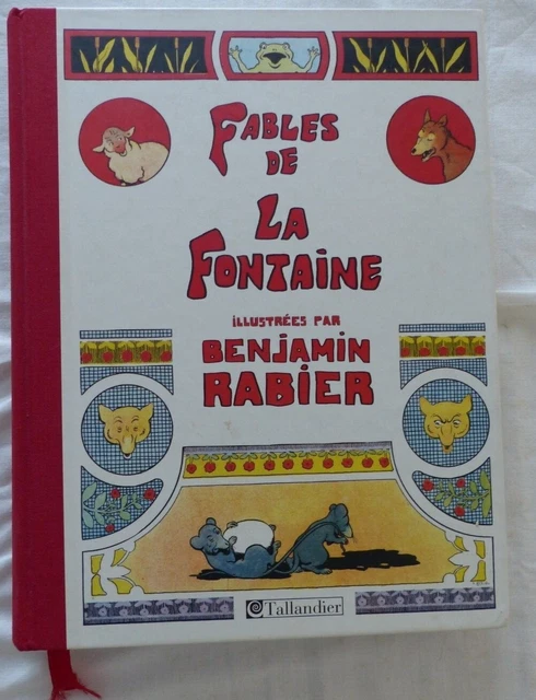 Fables De La Fontaine Illustrees Par Benjamin Rabier