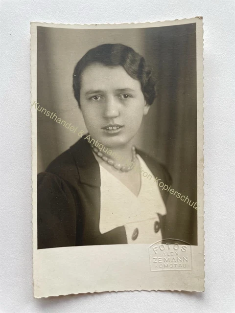 ORIG. FOTO AK Komotau Aussig Böhmen um 1930 Alex Zemann EUR 13,00