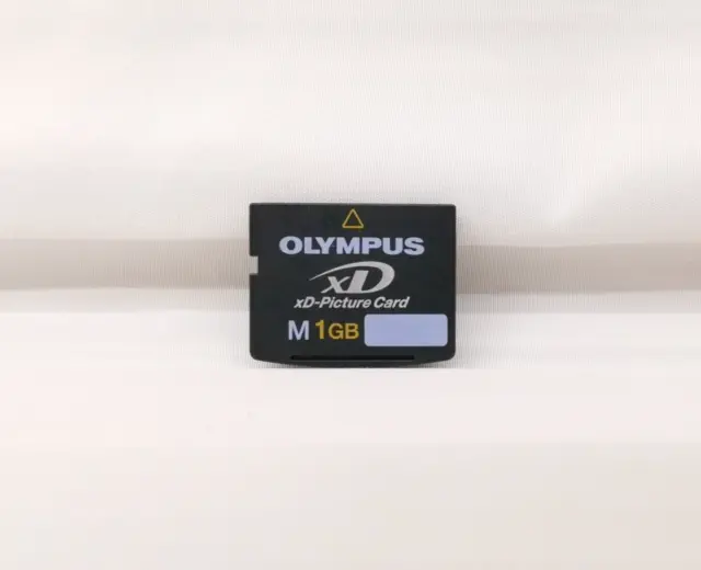 Tarjeta de memoria Olympus M 1 GB XD tipo M Fujifilm Olympus probada