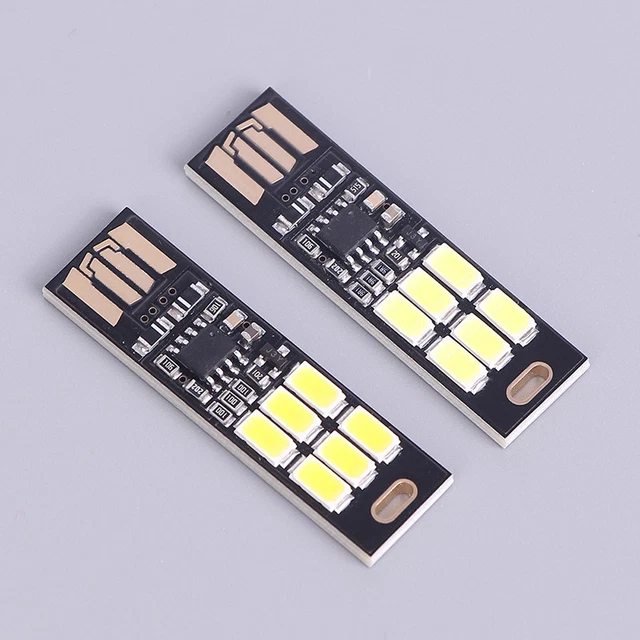 Portable 1W white mini touch switch usb power led light night reading lamp bY_tu