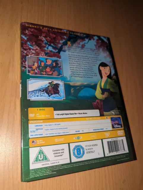 Disney Mulan Special Villains O Ring - Musical Masterpiece Edition (DVD, 2010) 2