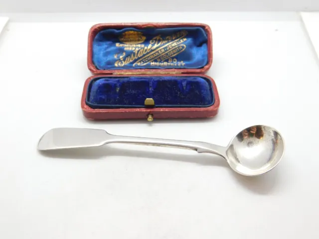 Exeter Assay Victorian Sterling Silver Fiddle Thread Spoon Antique 1851