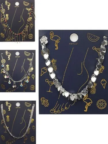 Femmes Bracelet de Cheville Fantaisie Chaîne Breloque Plage Bijoux Mode Gift New