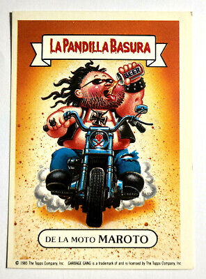 LA PANDILLA BASURA - CROMO PEGATINA Nº 51 De La Moto MAROTO - 1985  ESPAÑA