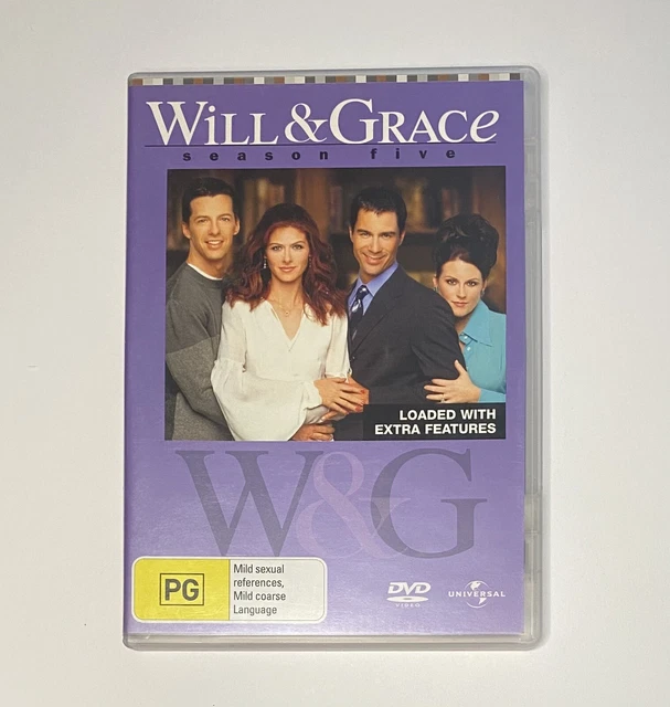 Will & and Grace Complete Season 5 - DVD - Region 4