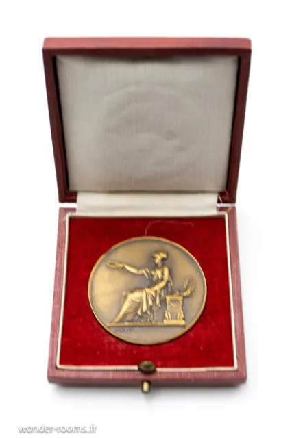 MEDAILLE SOCIETE INDUSTRIELLE NORD DE LA FRANCE LILLE par BRENET - Non attribuée