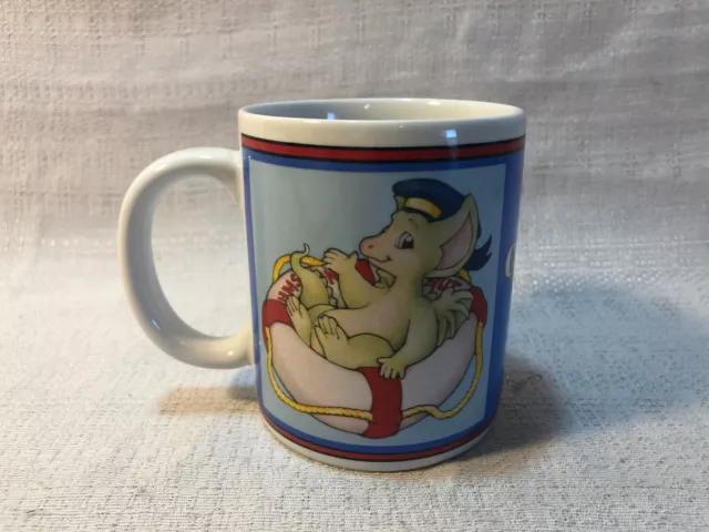 Whimsical World Of Pocket Dragons Just Cruisin Along Dragon Coffee Mug Cup New