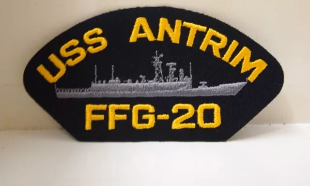 USS Antrim FFG - 20 TCG Giresun admiral Patches Patch USN US Navy Military US