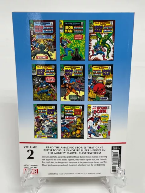 Captain America Mighty Marvel Masterworks Vol 2 REGULAR Cover New Marvel GN-TPB 2