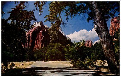 Postcard Zion National Park Utah
