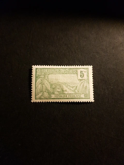 Timbre France Colonie Guadeloupe N°58 Neuf ** Luxe Mnh 1905