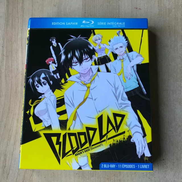 Coffret Bluray Blood Lad + livret - série intégrale - Edition Saphir