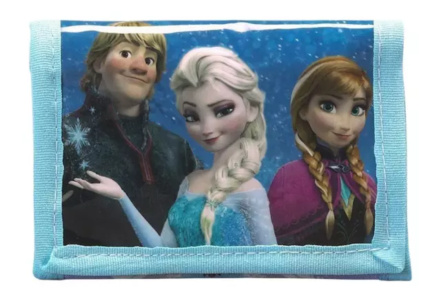 Disney Frozen, Anna, Elsa and Kristoff Shiny Wallet
