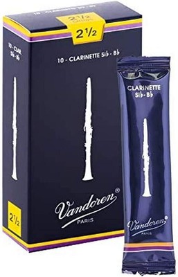 Vandoren VANDOREN CR102 10 ANCE PER CLARINETTO Sib SIBEMOLLE MISURA n° 2 ANCIA CLASSIC 