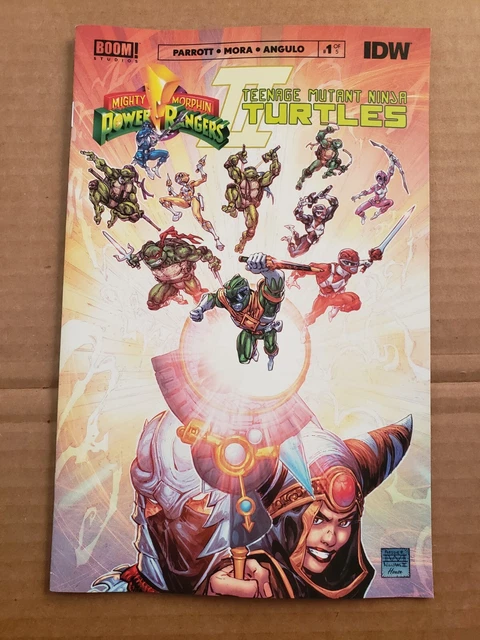 MIGHTY MORPHIN POWER RANGERS/TEENAGE MUTANT NINJA TURTLES II #1K Deluxe Ed  2022