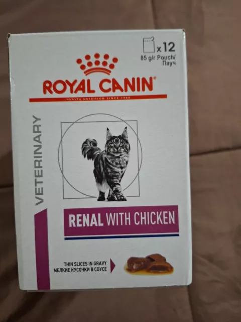Royal Canin Veterinary Renal en sauce poulet pour chat
