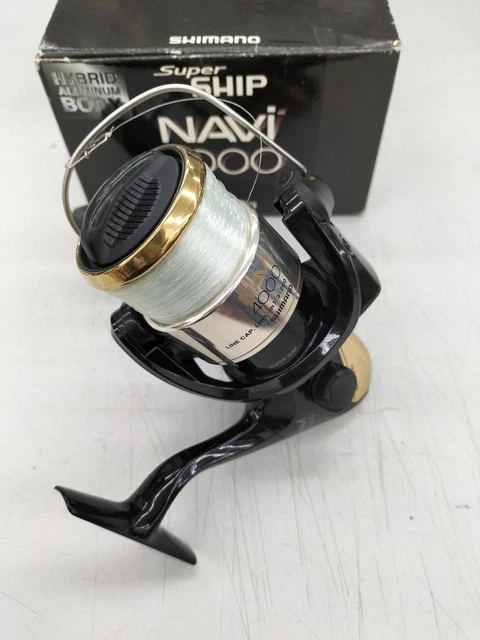 NAVI4000 SHIMANO SPINNING Reel Silver Gold $255.92 - PicClick CA