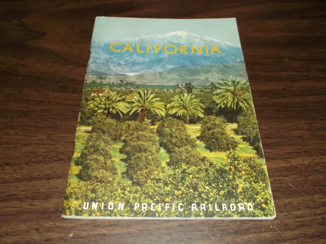 March 1955 Union Pacific California Vacation Booklet