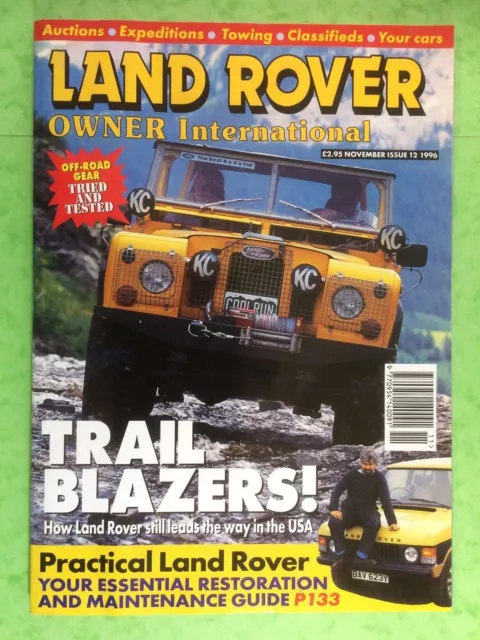 Land Rover Amo International -november 1996 - Gama,Off-Roading En Estados Unidos