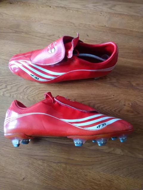 Adidas + F30 Tunit TRX SG Football Boots VGC Size uk 12 Rare aluminium cleats