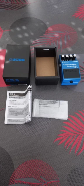 Pédale Compression/Sustainer CS-3 BOSS 8