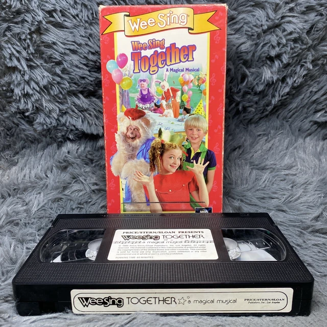Humbear WEE SING TOGETHER: A Magical Musical VHS Tape 1985 Rare Kid's Video Hum ...
