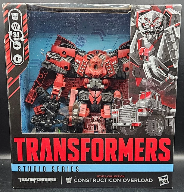 TRANSFORMERS STUDIO SERIES ROTF Leader Class Constructicon Overload ...