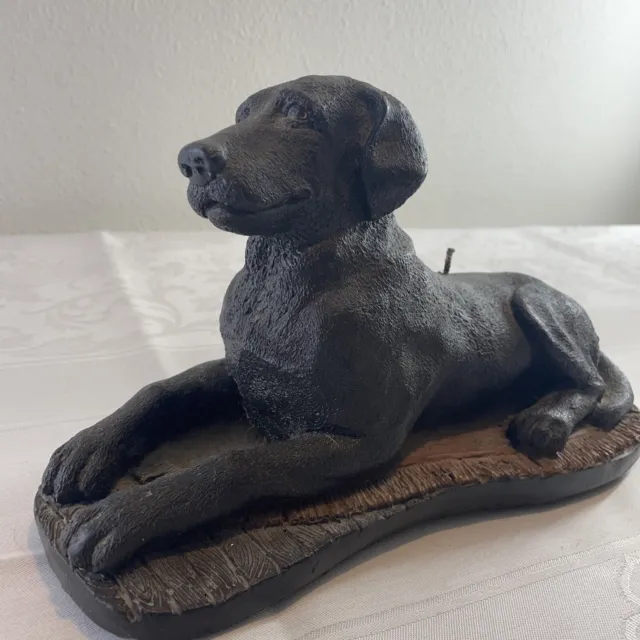 Michael Roche Golden Retriever Labrador Wax Candle Figurine